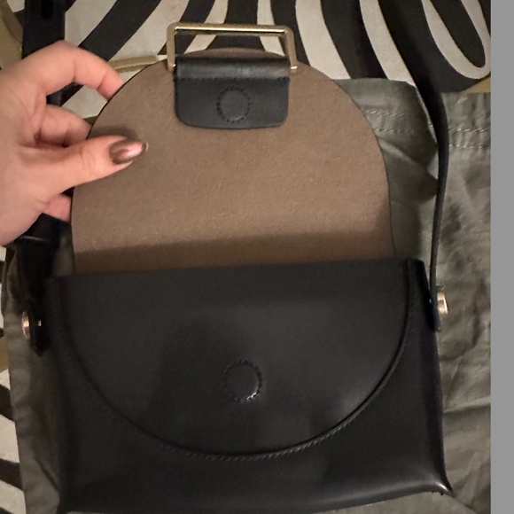 AllSaints Francine Leather Crossbody - Picture 7 of 8